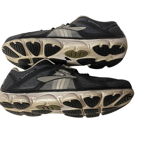 Brooks PureFlow Running ShoeWomen’s Size Black & Gray‎ Size 8.5 - Picture 9 of 10